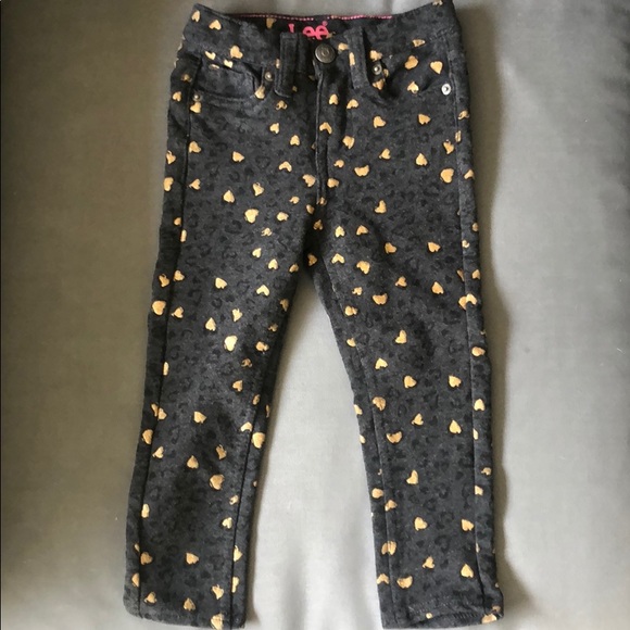 Lee Grey Gold Heart Pants - Picture 2 of 6